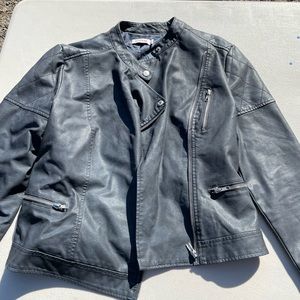Womens leather jacket